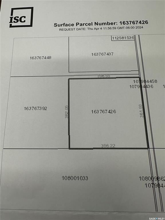 Property Photo:  Rural Address  SK S4A 0W8 