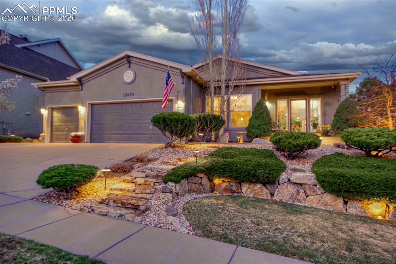 Property Photo: 13074 Rockbridge Circle CO 80921