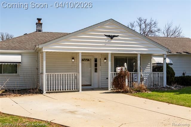 Property Photo: 4493 Culver Street MI 48125