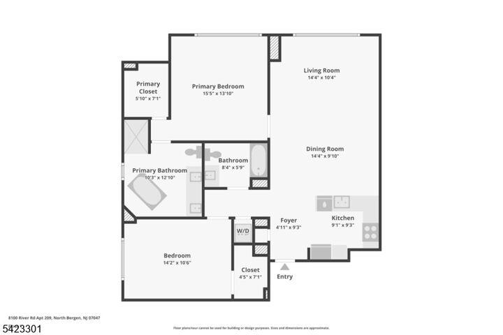 Property Photo:  8100 River Rd 209  NJ 07047 