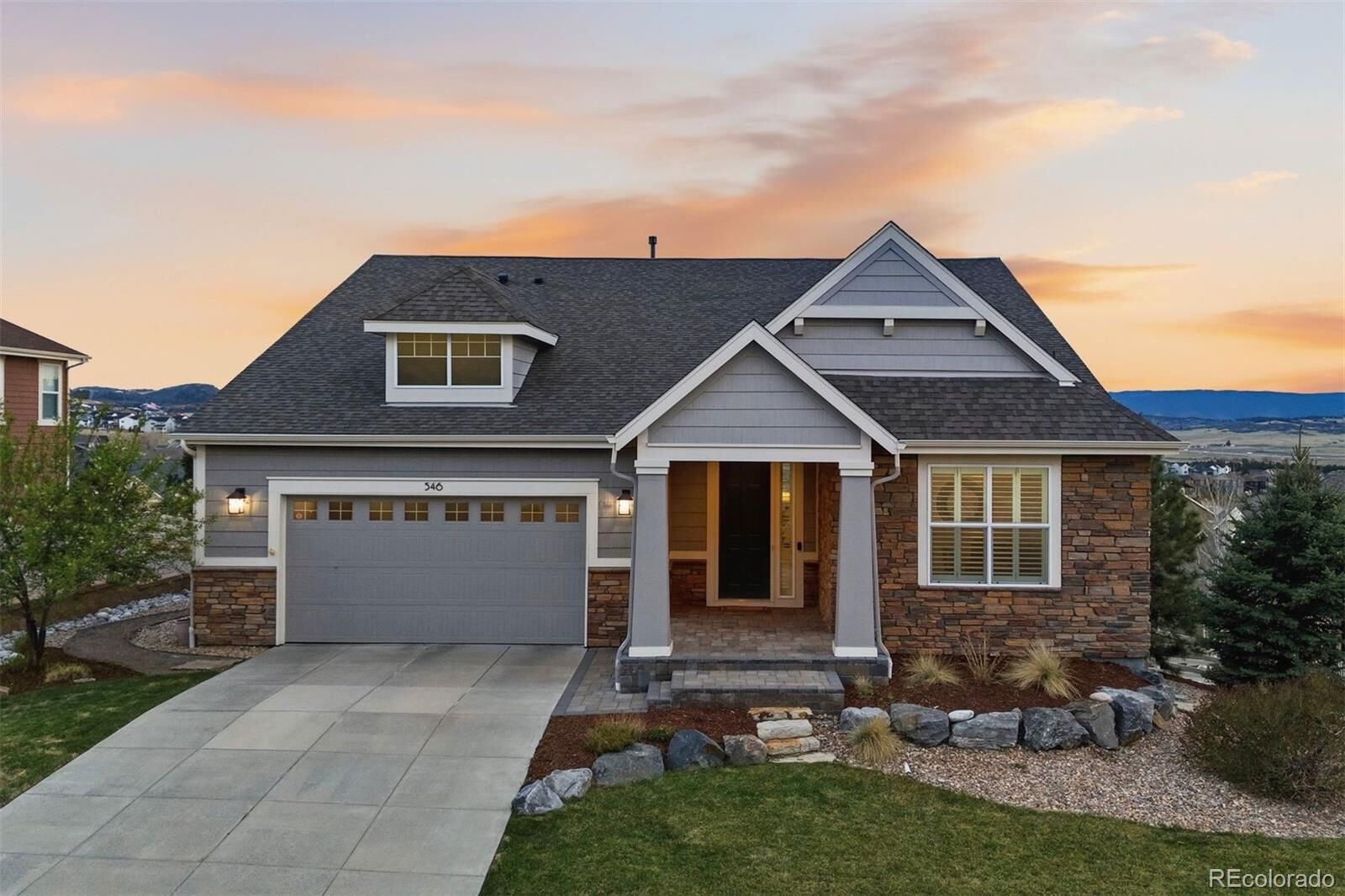 Property Photo:  546 Eveningsong Drive  CO 80104 