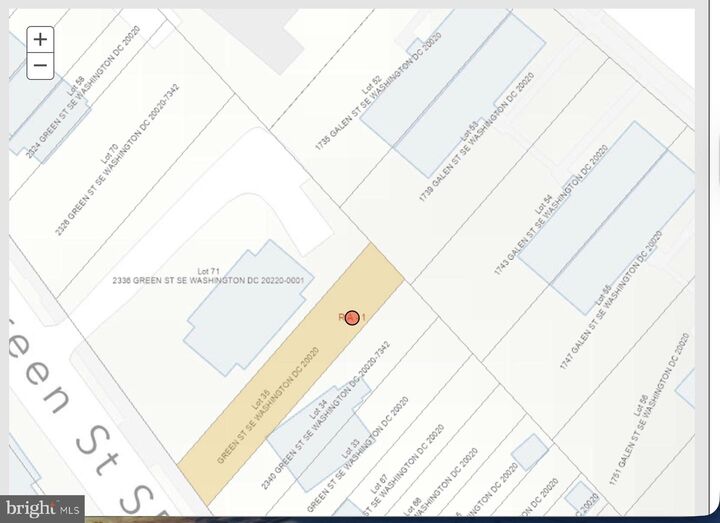 Property Photo: 2340 Green Street SE DC 20020