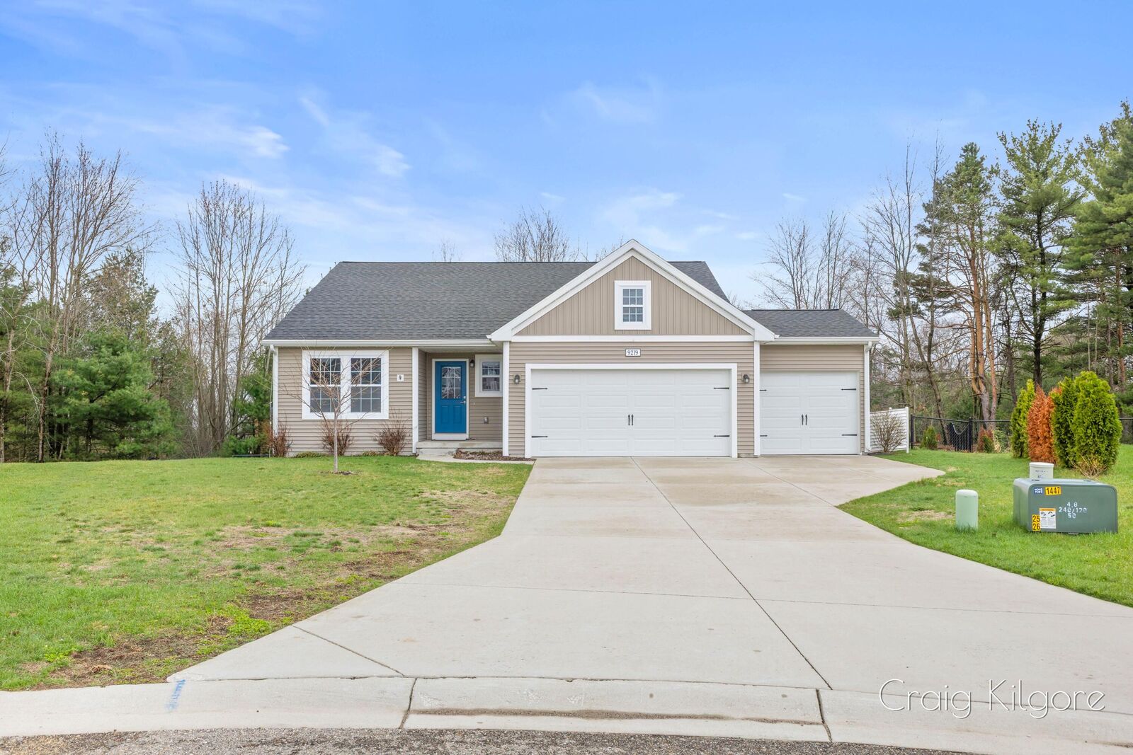Property Photo:  9219 Bigleaf Drive  MI 49460 