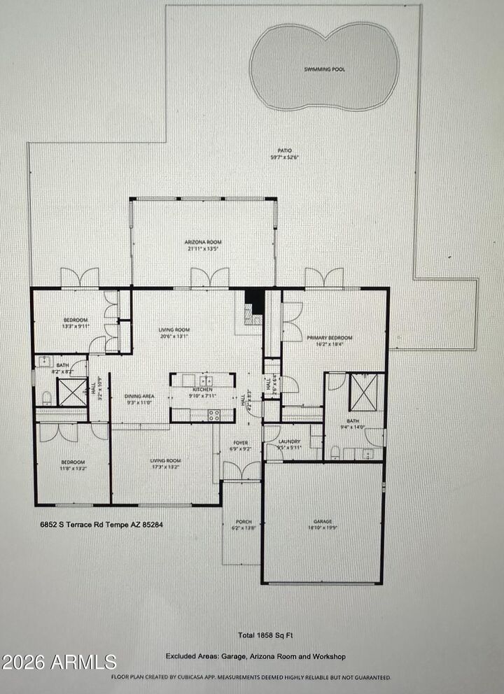 Property Photo:  6852 S Terrace Road  AZ 85283 