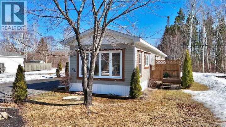Property Photo: 263 Poplar NB E8K 1E5