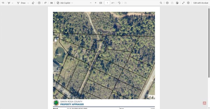 Property Photo:  Lot 20 Simla Drive  FL 32583 