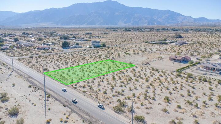 Property Photo:  .04 Acre Little Morongo Road  CA 92240 