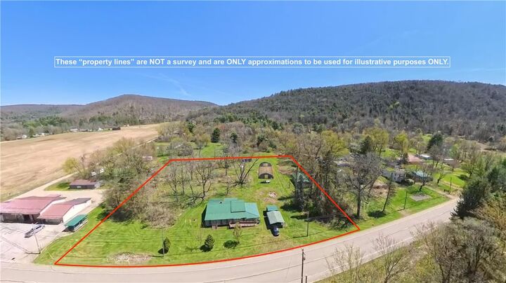 Property Photo:  21121 Route 62  PA 16321 