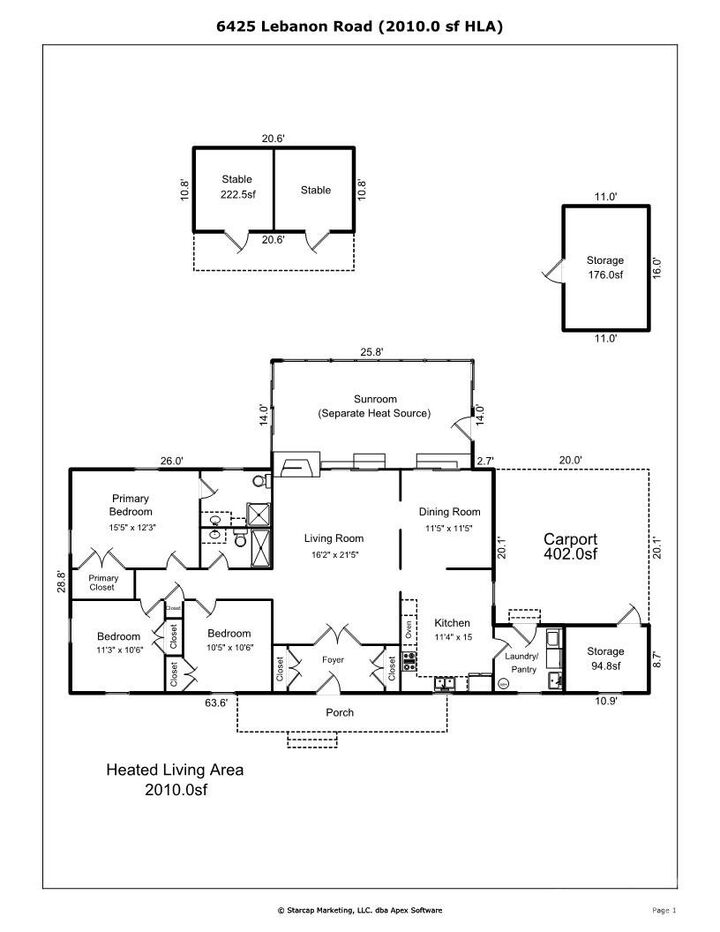 Property Photo:  6425 Lebanon Road  NC 28227 