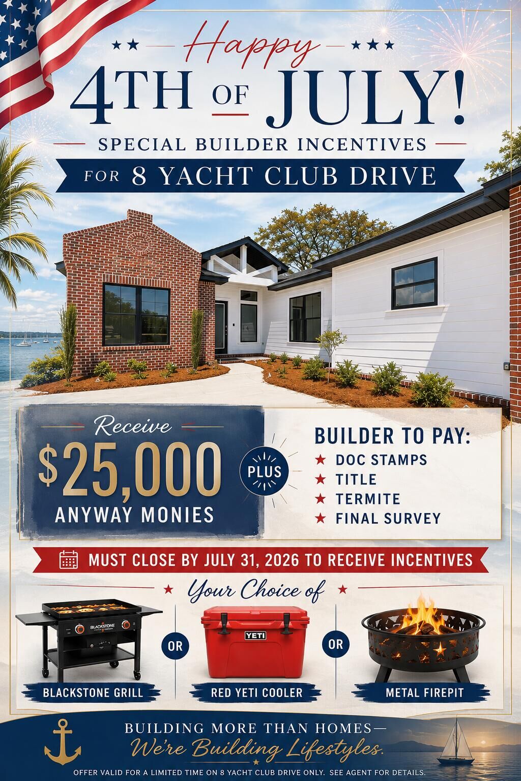Property Photo:  8 Yacht Club Drive  FL 32548 