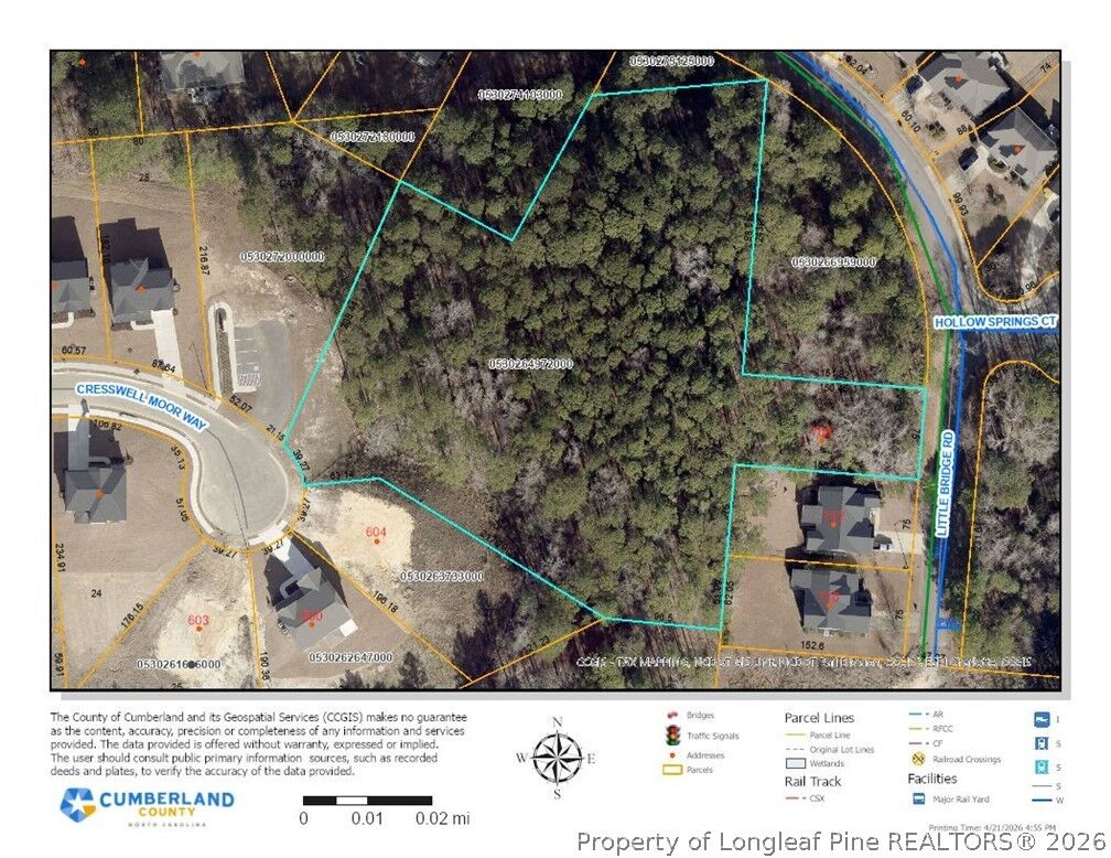 Property Photo:  Lot A1 Little Bridge Road  NC 28311 