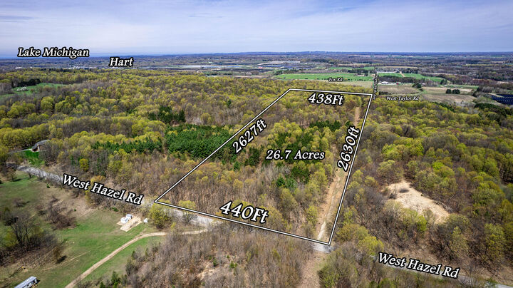Property Photo:  1634 W Hazel Road  MI 49420 