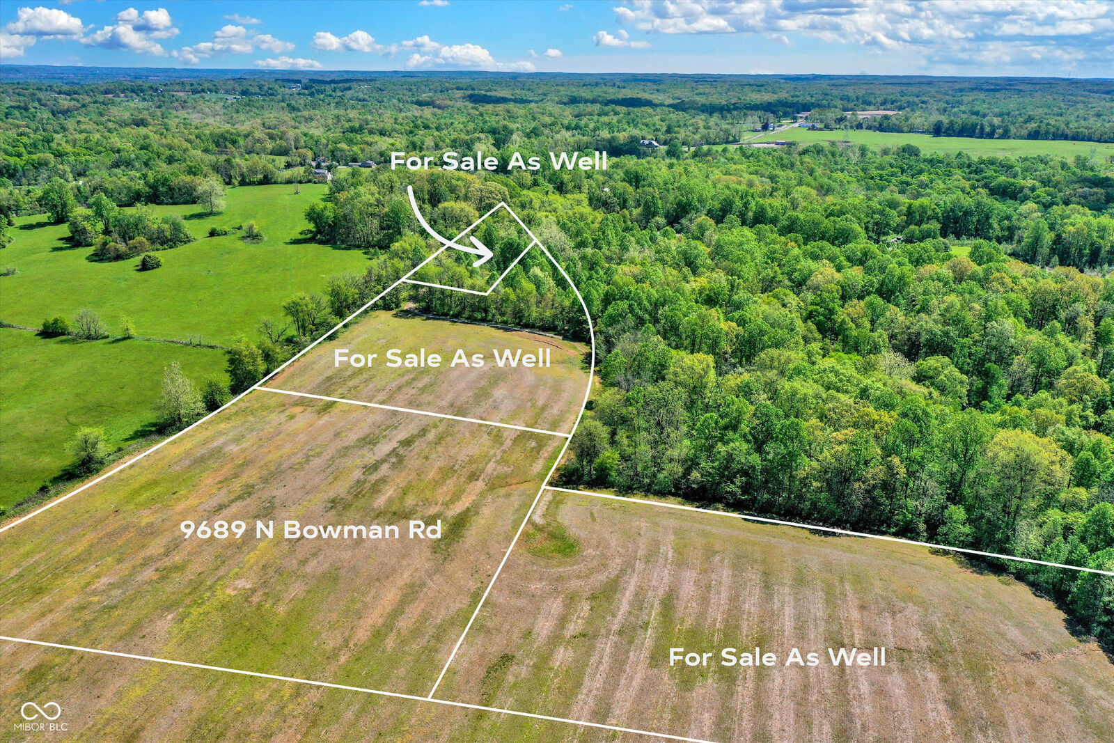 Property Photo:  9689 N Bowman Road  IN 47433 