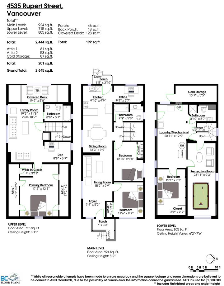 Property Photo: 4535 Rupert Street BC V5R 2J4
