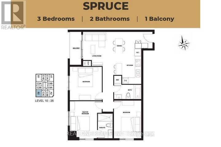 Property Photo:  49 Walnut Street South 1205  ON L8N 2K9 