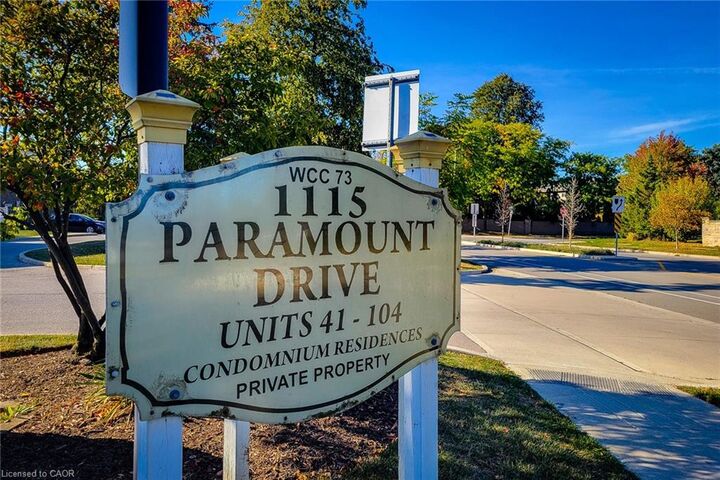Property Photo:  1115 Paramount Drive 88  ON L8J 1P6 