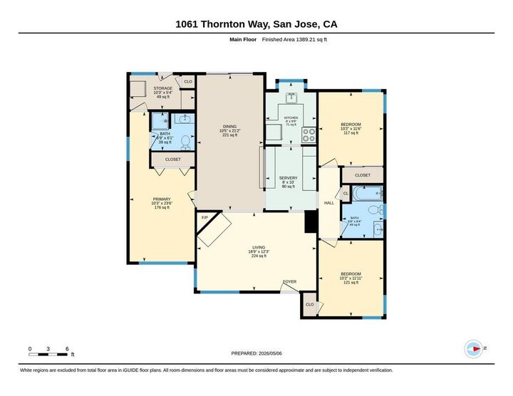 Property Photo:  1061 Thornton Way  CA 95128 