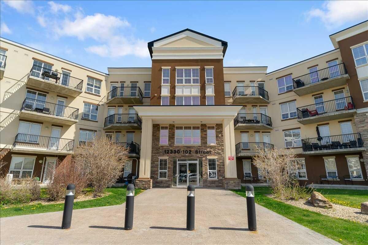 Property Photo:  12330 102 Street 104  AB T8V 0N4 