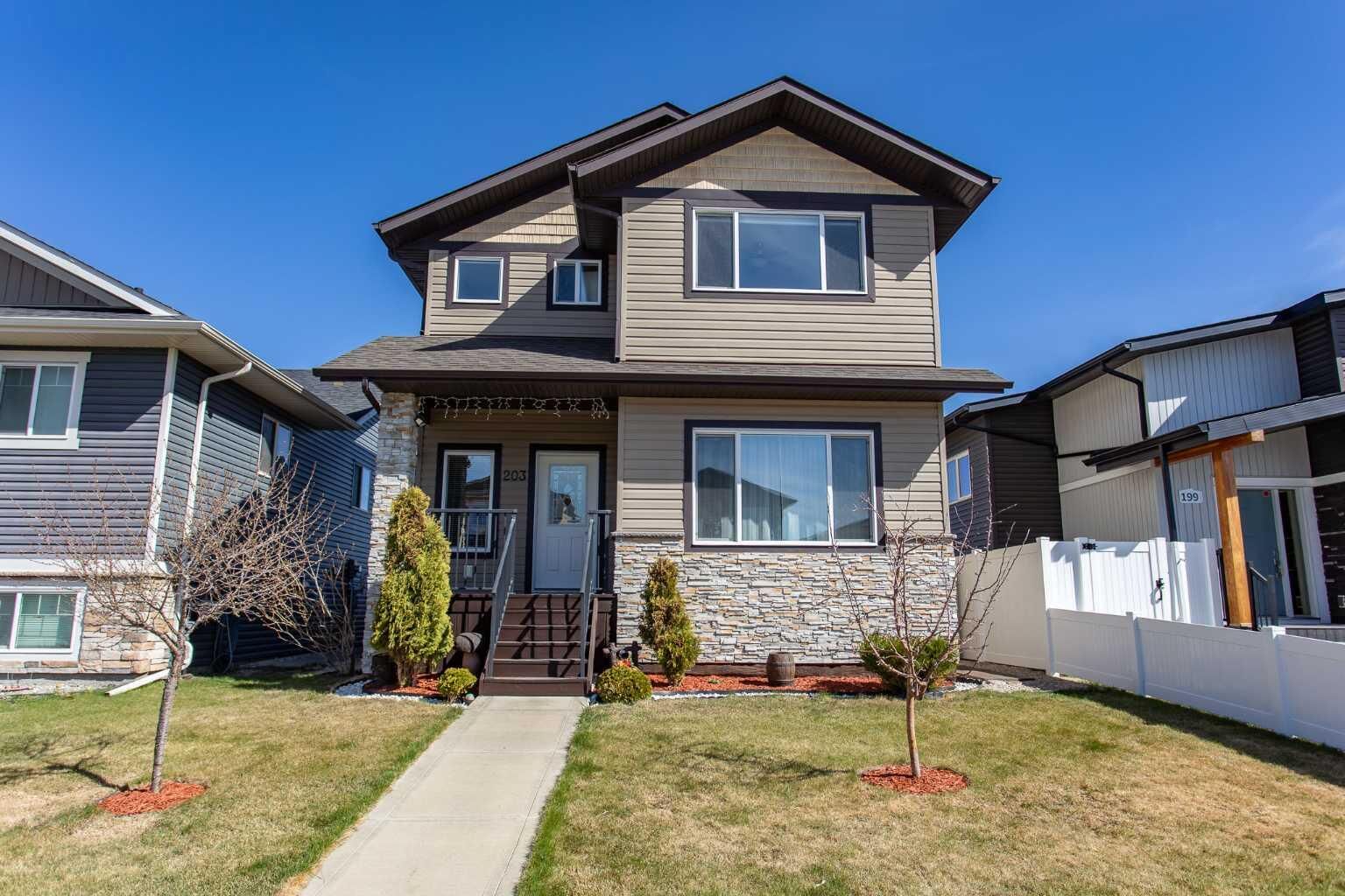 Property Photo:  203 Livingston Close  AB T4R 0S9 