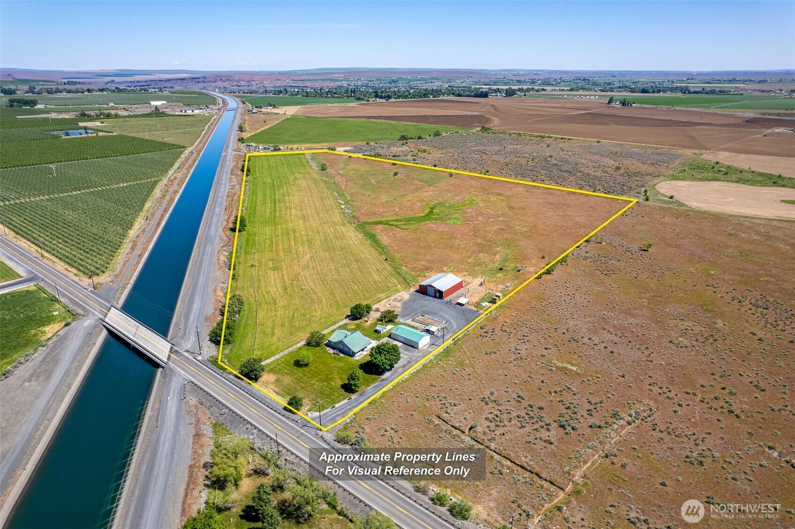 Property Photo:  18253 Road  B  NW  WA 98823 