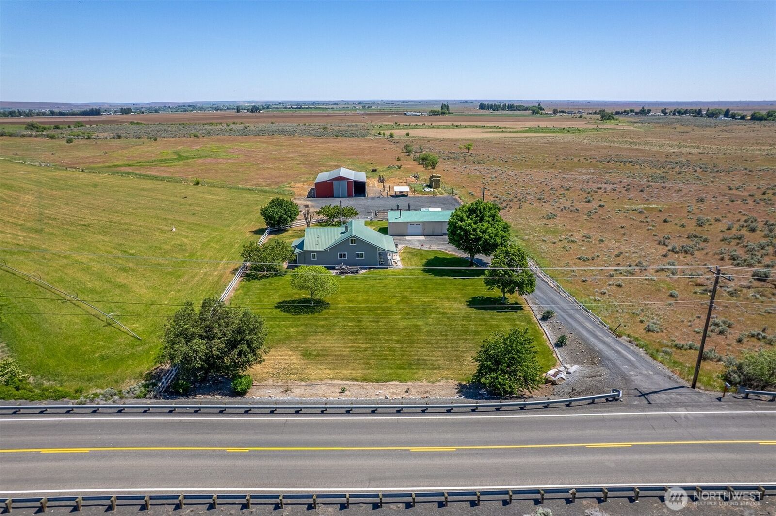 Property Photo:  18253 Road  B  NW  WA 98823 
