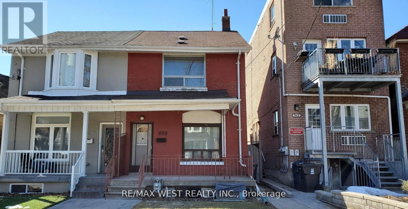 Property Photo:  508 Concord Avenue Main  ON M6H 2P8 