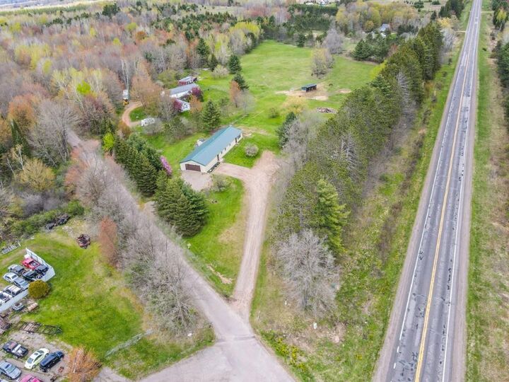 Property Photo:  N2812 Hinz Road  WI 54452 
