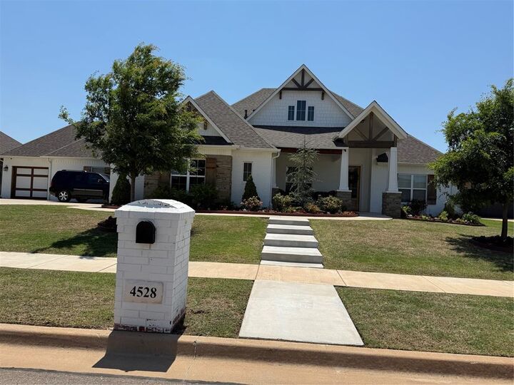Property Photo:  4528 Bellingham Lane  OK 73072 