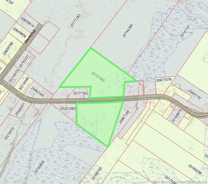 Property Photo:  13.8 Acres Rue Saint-Raphaël Ouest  NB E8T 1V2 