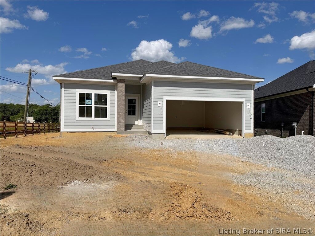Property Photo:  3100 Bridlewood Lane Lot 309  IN 47150 