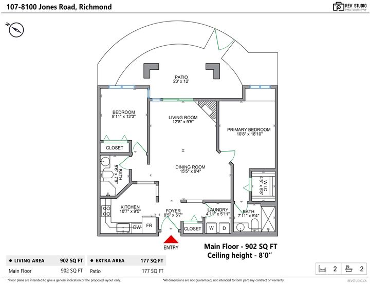 Property Photo: 8100 Jones Road 107 BC V6Y 4B1
