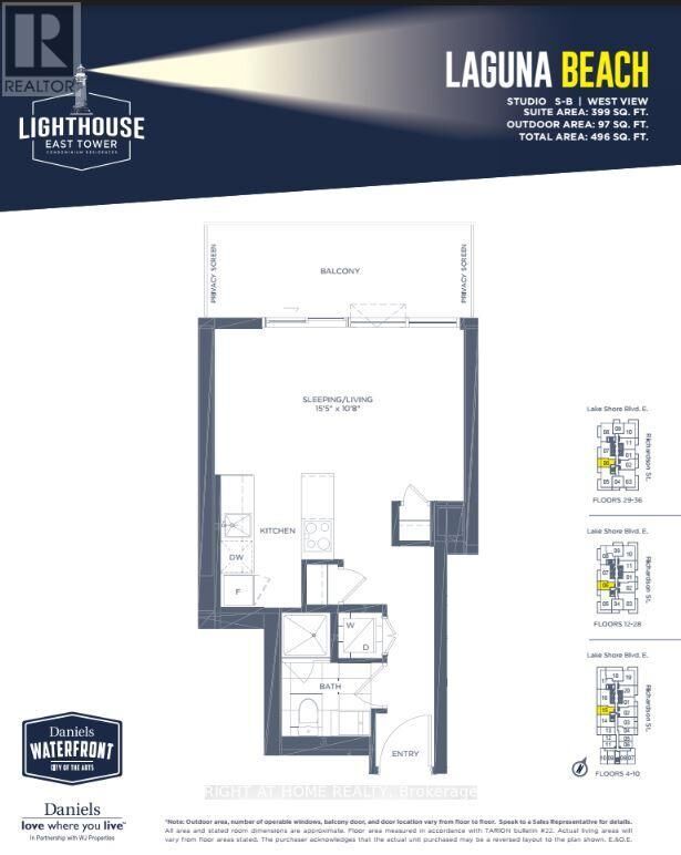 Property Photo:  20 Richardson Street 615  ON M5A 0S6 