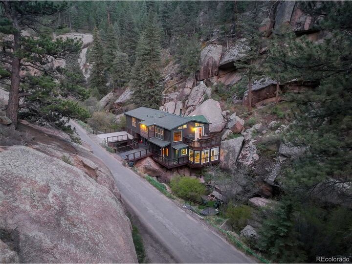 Property Photo: 16070 S Elk Creek Rd CO 80470