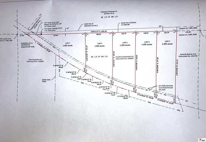 Property Photo: 9014 Lot 4 Highway 80 LA 71275