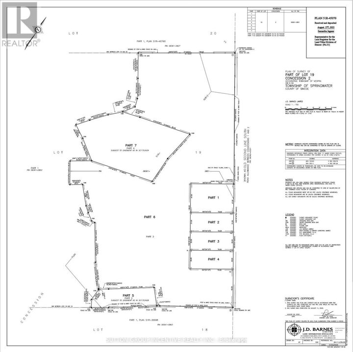 Property Photo:  2774 Old Second Road South Part 4  ON L9X 1P6 