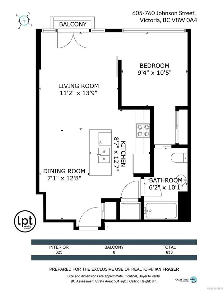 Property Photo:  760 Johnson St 605  BC V8W 1N1 