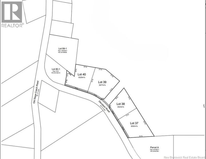 Property Photo:  Lot 39 Davidson Road  NB E4Z 1E1 
