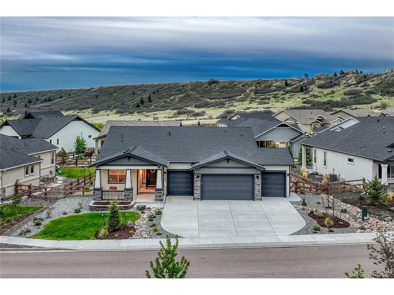 Property Photo:  4445 Mesa Top Dr  CO 80132 