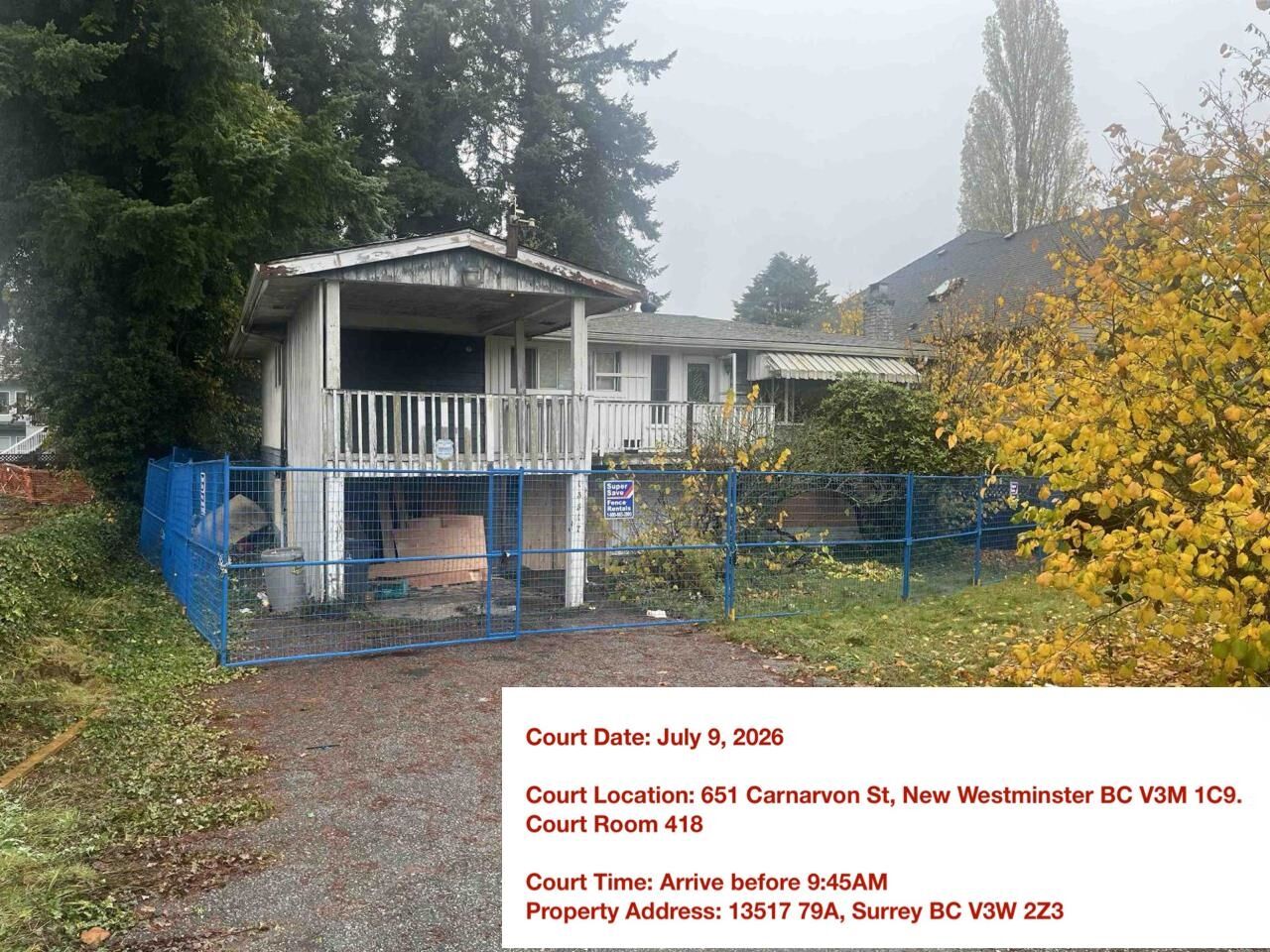 Property Photo: 13517 79A Avenue BC V3W 2Z3