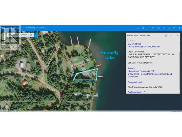 Property Photo: 6412 Horsefly Landing Road BC V0L 1L0