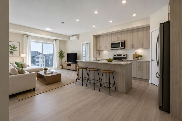 Property Photo: 100 Banister Drive 1413 AB T1S 5Y2