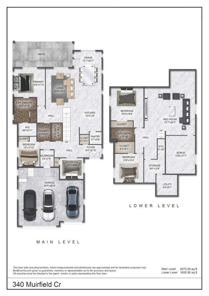 Property Photo: 340 Muirfield Crescent AB T0J 1Y1