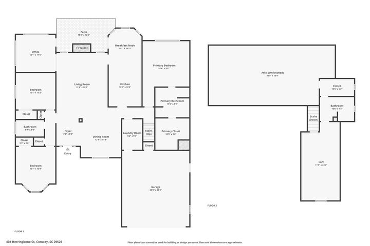 Property Photo:  404 Herringbone Ct.  SC 29526 
