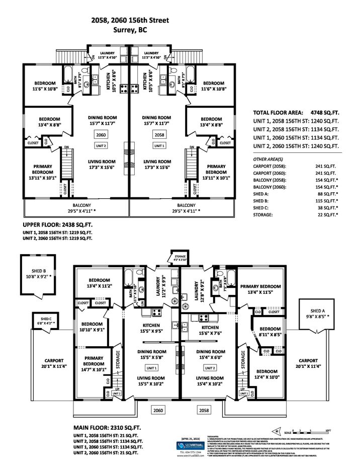 Property Photo: 2060 156 Street BC V4A 4V1