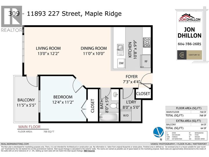 Property Photo:  11893 227 Street 309  BC V2X 6H9 