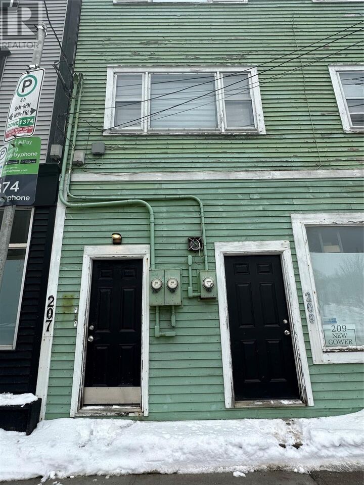 Property Photo:  207 B New Gower Street  NL A1C 1J8 