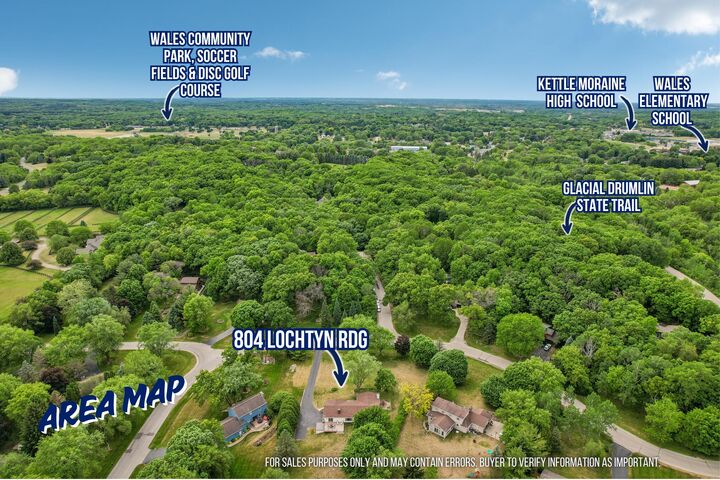 Property Photo: 804 Lochtyn Rdg WI 53183