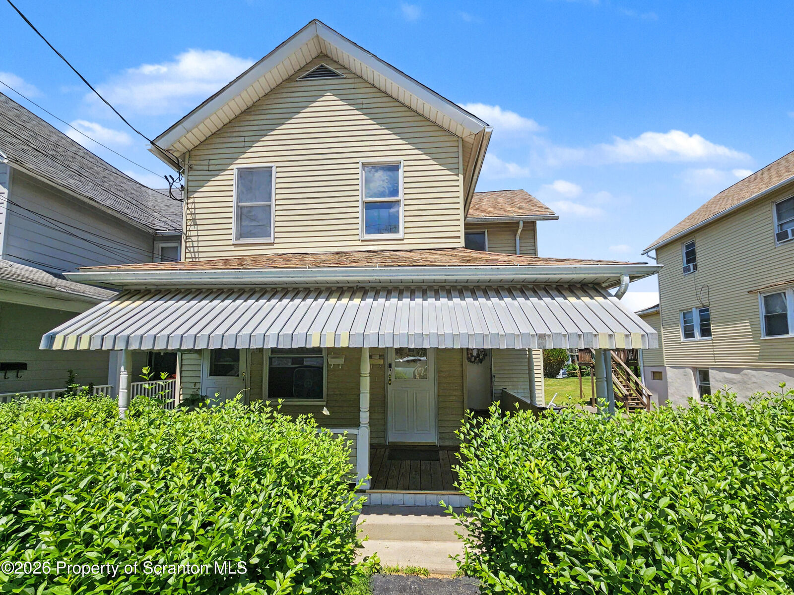 Property Photo: 310 21st Avenue 2nd Fl PA 18504