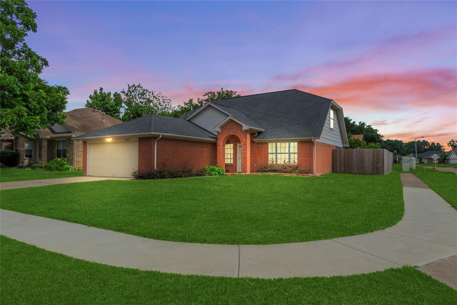 Property Photo: 18502 Bridoon Drive TX 77433