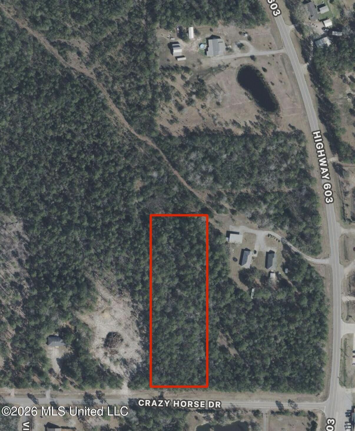 Property Photo: Lot #6 Crazy Horse Drive MS 39556